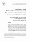 Research paper thumbnail of Eficiência da semente Moringa Oleífera como coagulante natural para a remoção da turbidez do rio Sinú