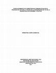 Research paper thumbnail of Fortalecimiento de competencias comunicativas en el proceso de lectura, a través de la integración de tic en la asignatura de economía y política