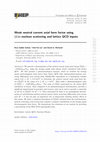 Research paper thumbnail of Weak neutral current axial form factor using ν¯ν$$ \left(\overline{\nu}\right)\nu $$-nucleon scattering and lattice QCD inputs