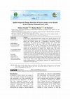 Research paper thumbnail of Spatio-temporal change detection of forest canopy cover density in the Golestan National Park, Iran