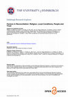 Research paper thumbnail of Factors in Reconciliation: Religion, Local Conditions, People and Trust: Results From A Survey Conducted in 13 Cities Across Bosnia and Herzegovina in May 2013