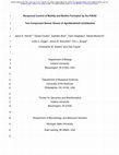 Research paper thumbnail of Reciprocal control of motility and biofilm formation by the PdhS2 two-component sensor kinase of Agrobacterium tumefaciens