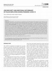 Research paper thumbnail of Job insecurity and emotional disturbance of Polish employees during pandemic COVID-19