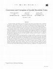 Research paper thumbnail of Correctness and Corruption of Locally Decodable Codes