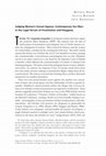 Research paper thumbnail of Judging Women’s Sexual Agency: Contemporary Sex Wars in the Legal Terrain of Prostitution and Polygamy