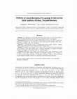 Research paper thumbnail of Patterns of vocal divergence in a group of non-oscine birds (auklets; Alcidae, Charadriiformes)