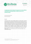 Research paper thumbnail of A implantação do Ensino Remoto Emergencial em escolas públicas e particulares da Educação Básica: estudo de caso em um município mineiro