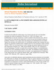 Research paper thumbnail of La Fecondite Des Adolescentes Au Senegal