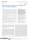 Research paper thumbnail of NRG1 Types Down Regulate in Methamphetamine and Heroin Dependent Patients