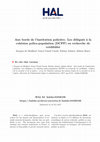 Research paper thumbnail of Aux bords de l'institution policière. Les délégués à la cohésion police-population (DCPP) en recherche de crédibilité