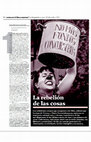 Research paper thumbnail of La Rebelión de las cosas (prensa nacional)