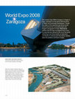 Research paper thumbnail of World Expo 2008 Zaragoza