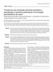 Research paper thumbnail of [Binge eating disorders and psychotherapy: is it possible to systematize a psychodynamic formulation case?]