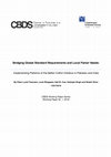 Research paper thumbnail of Bridging Global Standard Requirements and Local Farmer Needs: Implementing Partners of the Better Cotton Initiative in Pakistan and India: Implementing Partners of the Better Cotton Initiative in Pakistan and India