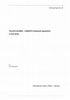 Research paper thumbnail of The IUF/COLSIBA-CHIQUITA framework agreement : a case study