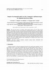 Research paper thumbnail of Impact of composite patch on the J-integral in adhesive layer for repaired aluminum plate