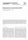 Research paper thumbnail of Raising Awareness on Cyber Security of ECDIS