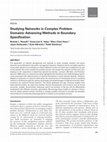 Research paper thumbnail of Studying Networks in Complex Problem Domains: Advancing Methods in Boundary Specification