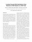 Research paper thumbnail of Localized Cascade DNA Hybridization Chain Reactions of DNA Hairpins on a DNA Track