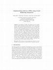 Research paper thumbnail of Implementing Arbitrary CRNs Using Strand Displacing Polymerase