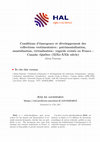 Research paper thumbnail of Conditions d'émergence et développement des collections vestimentaires : patrimonialisation, muséalisation, virtualisation : regards croisés en France - Canada -Québec (XIXe-XXIe siècle)