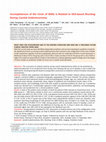 Research paper thumbnail of Incompleteness of the Circle of Willis is Related to EEG-based Shunting During Carotid Endarterectomy