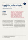 Research paper thumbnail of Population ageing in South Africa: trends, impact, and challenges for the health sector