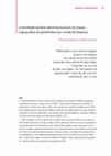 Research paper thumbnail of Contribuições metodológicas para criações radiofônicas comunitárias