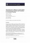 Research paper thumbnail of Theorizing Power, Difference and the Politics of Social Change: Problems and Possibilities in Assemblage Thinking (Introductory Essay)