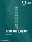 Research paper thumbnail of Ficha tecnica serie kor