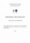 Research paper thumbnail of Pandita Ramabai : a quest for improvement