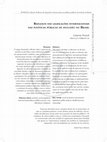 Research paper thumbnail of Reflexos das legislações internacionais nas políticas públicas de inclusão no Brasil