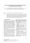 Research paper thumbnail of A Cuckoo Search Algorithm for 2D-cutting Problem in Decorative Ceramic Production Lines with Defects