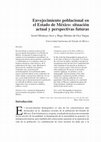 Research paper thumbnail of Envejecimiento poblacional en el Estado de México: situación actual y perspectivas futuras