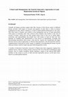 Research paper thumbnail of Urban Land Management: the Need for Innovative Approaches to Land Registration System in Nigeria