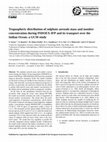 Research paper thumbnail of Atmospheric Chemistry and Physics Tropospheric distribution of sulphate aerosols mass and number concentration during INDOEX-IFP and its transport over the Indian Ocean: a GCM study