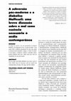 Research paper thumbnail of A subversão pós-moderna e o diabólico Maffesoli: uma breve discussÃ£o sobre o mal como essência necessária à mí­dia contemporânea