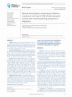 Research paper thumbnail of Reverse transcriptase and protease inhibitors mutational viral load in HIV infected pregnant women with transmitted drug resistance in Argentina