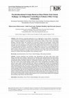 Research paper thumbnail of Psychoeducational Groups Based on Dasa Pitutur from Sunan Kalijaga: An Indigenous Counseling to Enhance Other Group Orientation