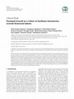 Research paper thumbnail of Postnatal Growth in a Cohort of Sardinian Intrauterine Growth-Restricted Infants