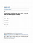 Research paper thumbnail of Kelp-Associated Microbes Facilitate Spatial Subsidy in a Detrital-Based Food Web in a Shoreline Ecosystem