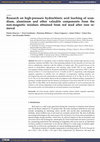 Research paper thumbnail of Research on High-Pressure Hydrochloric Acid Leaching of Scandium, Aluminium and Other Valuable Components from the Non-Magnetic Residues Obtained from Red Mud after Iron Removal