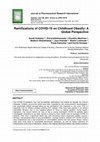 Research paper thumbnail of Ramifications of COVID-19 on Childhood Obesity: A Global Perspective