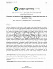 Research paper thumbnail of Challenges and Benefits of SMEs in Bangladesh to Adopt Open Innovation : A Quantitative Study Most