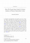 Research paper thumbnail of Have We Found Anne Frank? A Critical Analysis of Theater Amsterdam’s Anne