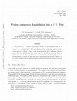 Research paper thumbnail of Proton-Antiproton Annihilation into a Λ + c ¯ Λ − c Pair