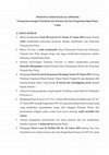 Research paper thumbnail of PENDAPAT HUKUM (LEGAL OPINION) - Tentang Kasus Permohonan Perpanjangan Izin Pemakaian Tanah (IPT) Kota Surabaya