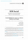 Research paper thumbnail of A (in)visibilidade das crianças na violência doméstica em Portugal