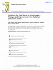 Research paper thumbnail of Unlocking the Yield Barrier in Rice through a Nitrogen-Led Improvement in the Radiation Conversion Factor