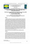 Research paper thumbnail of PENGARUH FASE BULAN TERHADAP WAKTU TEBAR PANCING DAN LAJU TANGKAP MADIDIHANG (Thunnus albacares Bonnaterre, 1788) PADA ARMADA RAWAI TUNA